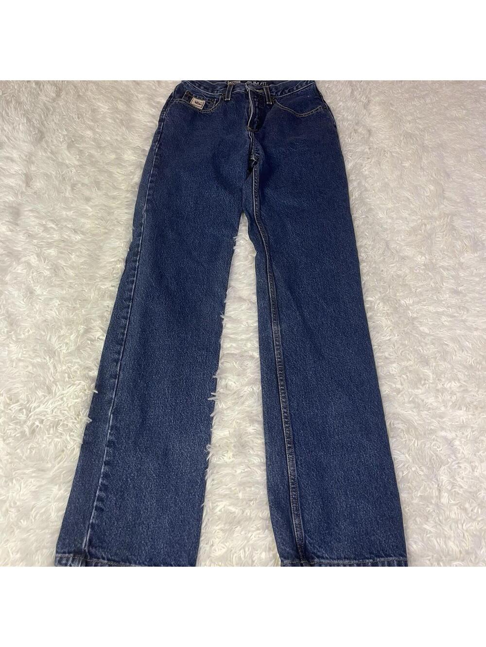 Vintage Cruel Girl Jeans Womens Blue Denim Sz 3 Long Slim Fit y2k